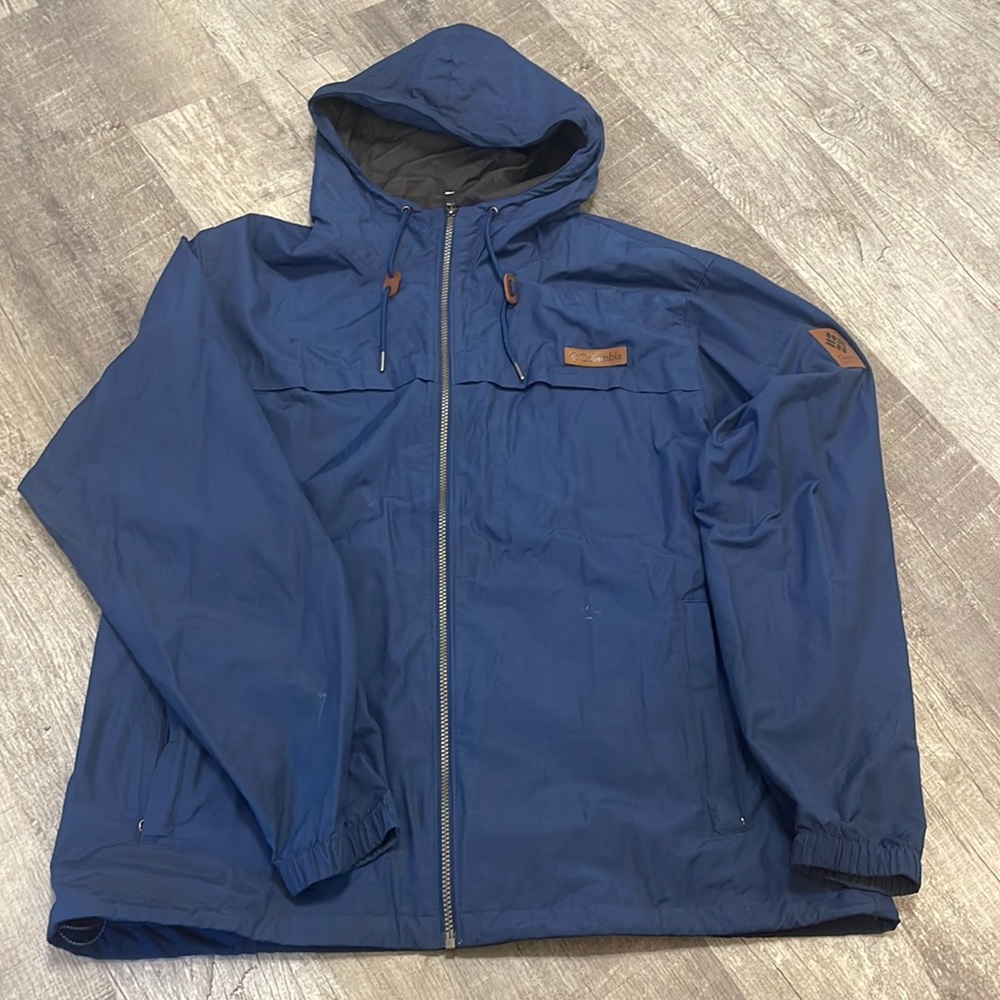 Blue Columbia Lightweight Jacket